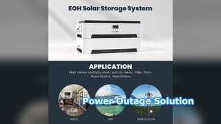 Home Solarstromspeicher 10 kW LiFePO4-Batterie