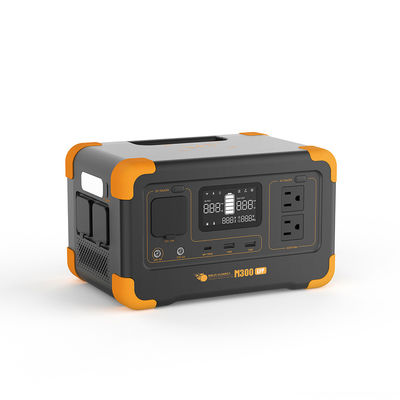 Kleiner 300 Watt Lithiumbatterie Solargenerator Lifepo4 Portable Solar Camping Generator