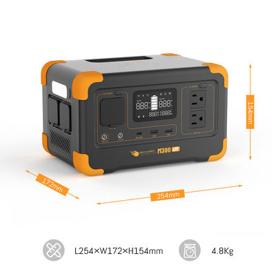 Guter Preis 300W Wechselrichter Solar Notstromversorgung mit 288Wh Kapazität und MPPT-Laderegler Online
