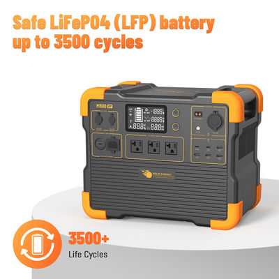 Guter Preis 2200W reiner Sinuswellen-Inverter-Generator LiFePO4 tragbares Solargeneratorsystem Online