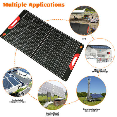 Guter Preis 120W Camping Portable Klappsolarzellen Leichtgewicht 12 Volt Klappsolarzellen Online