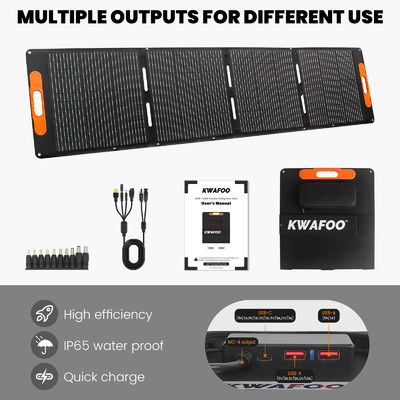 Guter Preis IP65 200W tragbare Klappsolarzellen für Wohnmobile 12V-Batterie Online