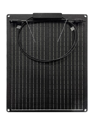 Guter Preis 30W halbflexible Solarmodule, halb ultra-dünne flexible Solarmodule für Boote, Marine, Autos und Transporter Online