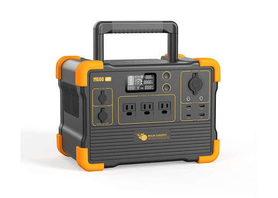 Kompakter LFP Lithiumbatterie-Solargenerator mit 1200 Watt Wechselrichter und 614 Wh Batterie