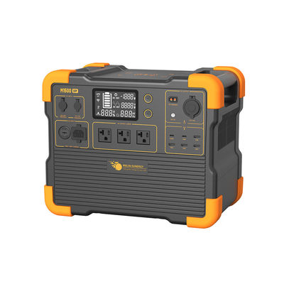 LCD-Display UPS Lithiumbatterie Solargenerator LiFePO4 reine Sinuswelle tragbare Generator