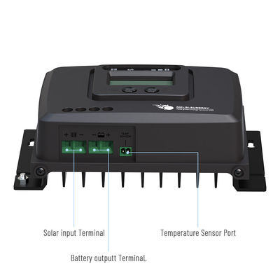 Guter Preis LCD-Display 5-stufiger RV-Solarladungsregler 12V/24V/36V/48V AGM GEL WET Kalzium LiFePO4 LTO LCO Online
