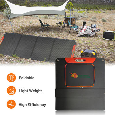 Guter Preis Leichtgewicht ETFE 200W Klappsolar-Panel-Kit IP65 Portable für Outdoor-Abenteuer Online
