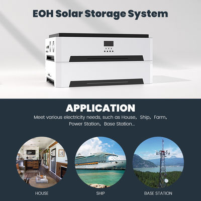 Guter Preis Startseite LiFePO4 Batterie Solarenergie-Speichersystem mit 10KW reinem Sinuswellen-Inverter und 6000 Recycles Online