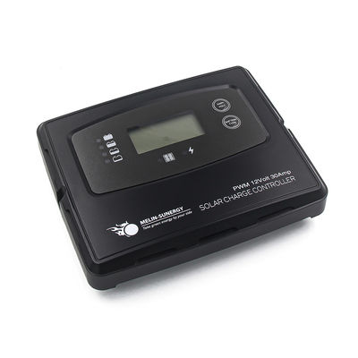 40A PWM Solarregler mit 2 Jahren Garantie, IP22-zertifiziert und Temperaturkompensation für 12V-24V-Systeme