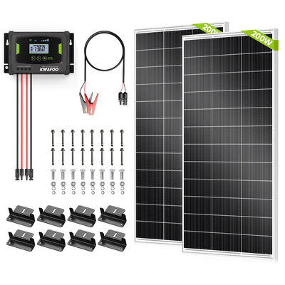 Guter Preis 400w Solar-RV-Kit RV-Solar-Panelsystem Off-Grid-System Solarstromsystem Solarenergiesystem für Wohnmobil und Camping Online